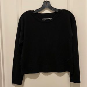 Alice + Olivia  crop black sweater